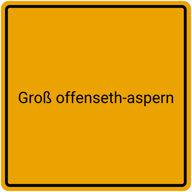 Meldebestätigung Groß Offenseth-Aspern